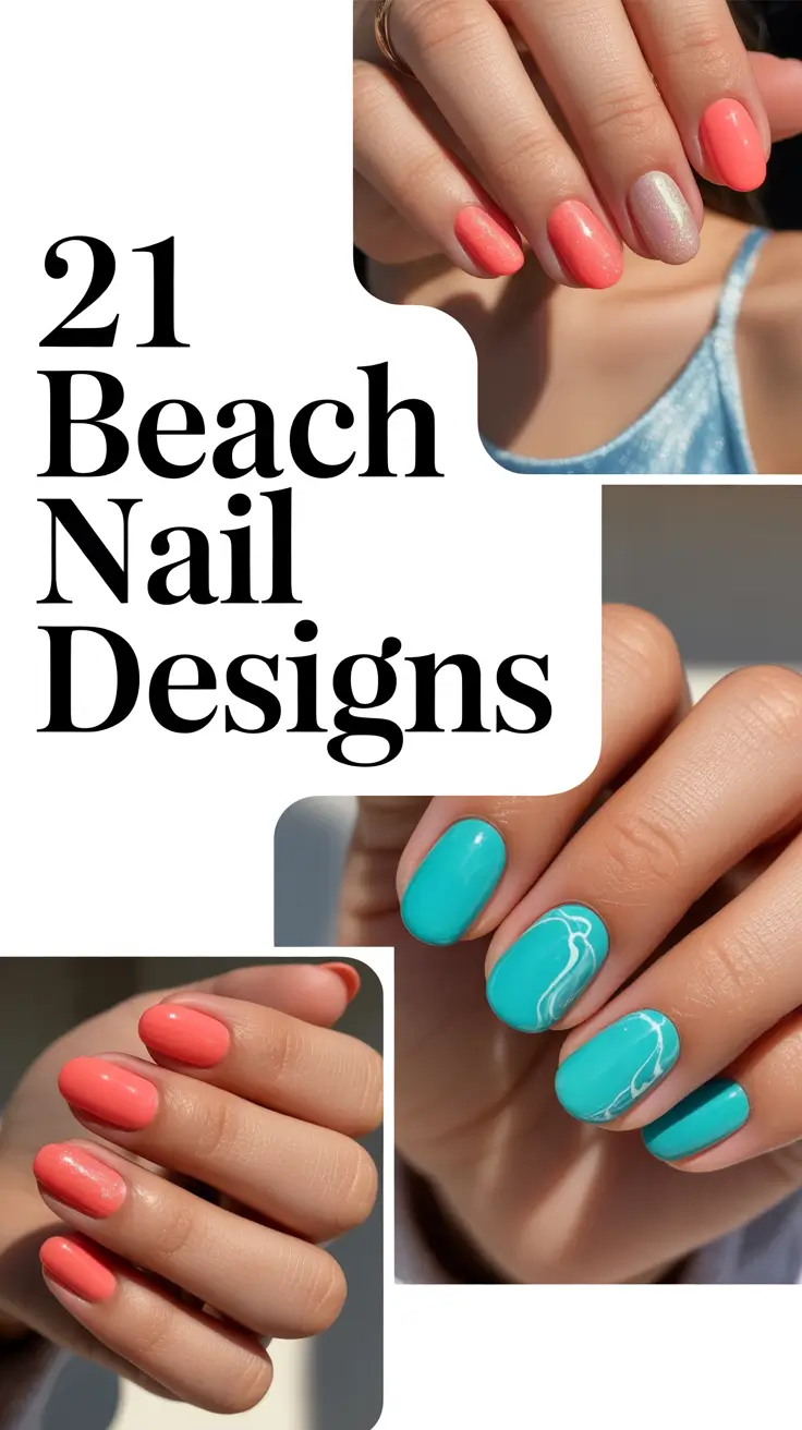 Beach Nail Designs 2026: Colorful & Trendy Vacation Inspo for Summer