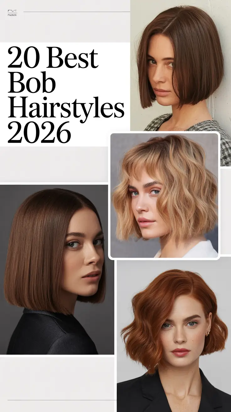 Best Bob Hairstyles 2026: Modern Cuts That Feel Fresh, Confident, and Wearable