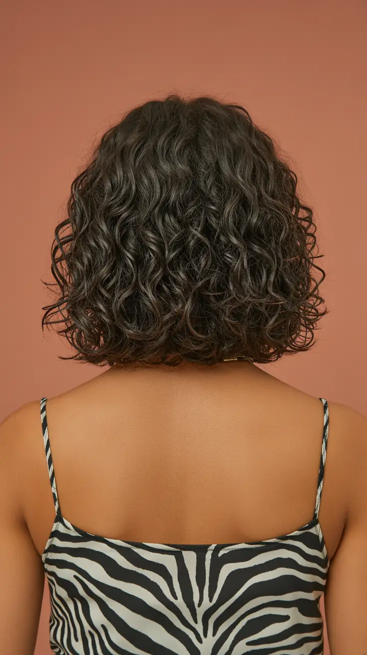 curly hairstyles Soft Curly Bob With Airy Movement