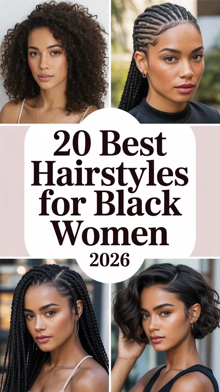 Best Hairstyles for Black Women 2026: Stunning Braids, Natural Styles & Chic Weaves to Try Now
