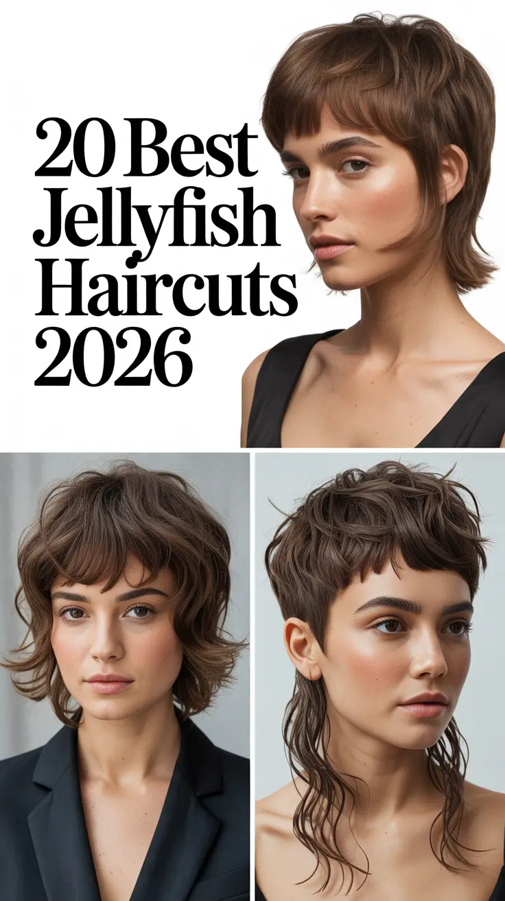 Best Jellyfish Haircuts 2026: Fresh Ideas for a Modern, Wavy Jellyfish Look