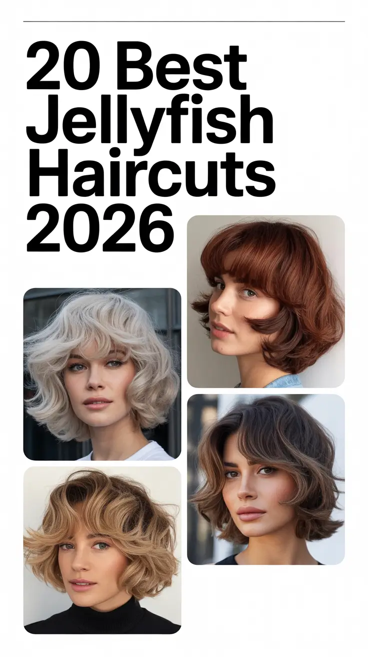 Best Jellyfish Haircuts 2026: Fresh Ideas for a Modern, Wavy Jellyfish Look