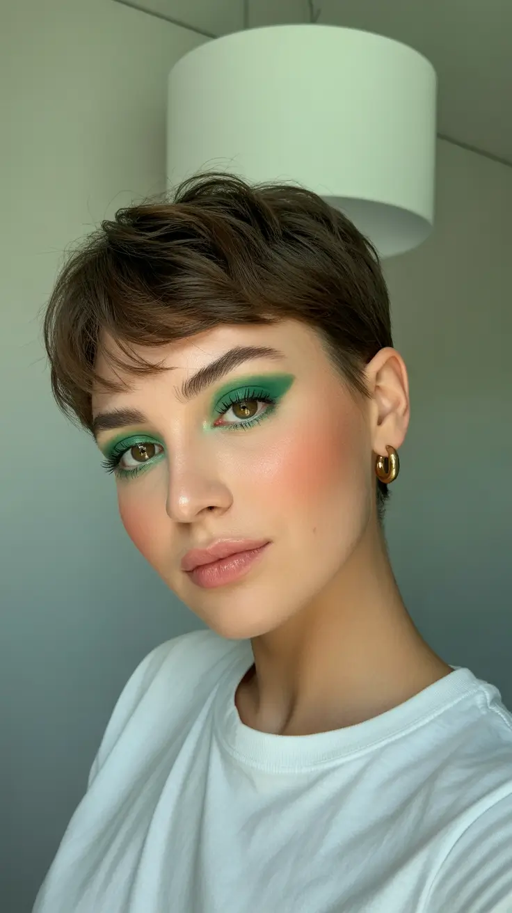 messy-pixie-haircuts Softly Tousled Pixie With Fresh Spring Energy