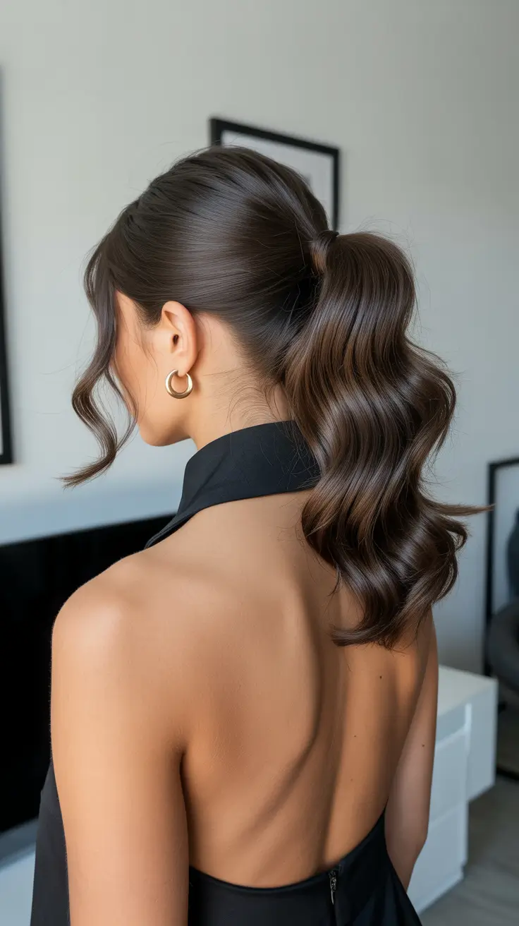 Best ponytail hairstyles 2026 Low Natural Ponytail With Soft Texture