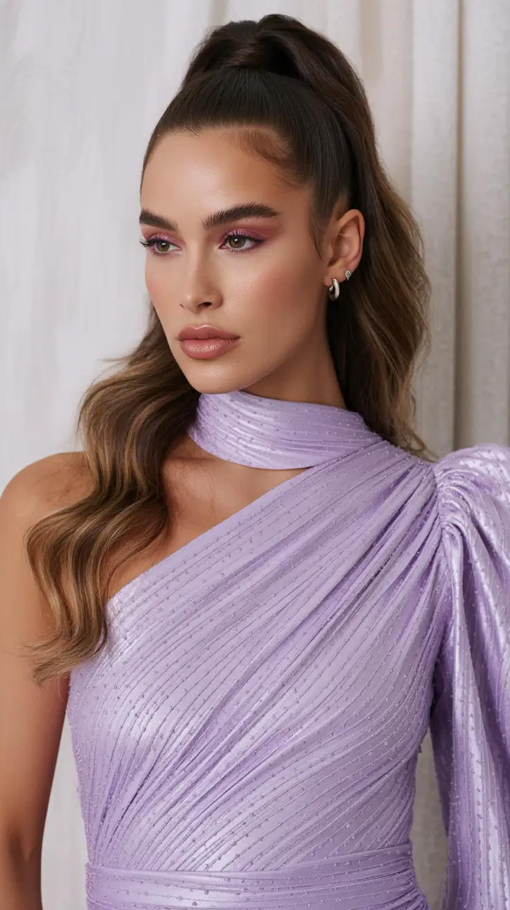 Best ponytail hairstyles 2026 High Polished Ponytail With Soft Length