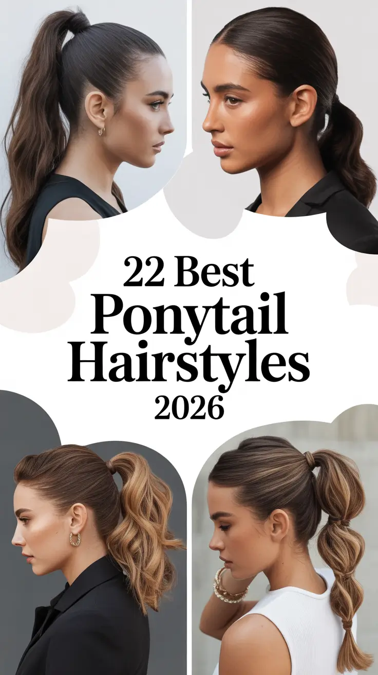 Best Ponytail Hairstyles 2026: From Sleek Formal Looks to Soft Bridal Styles