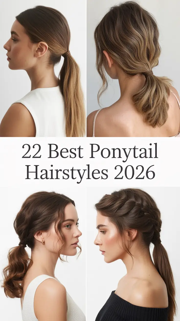 Best Ponytail Hairstyles 2026: From Sleek Formal Looks to Soft Bridal Styles