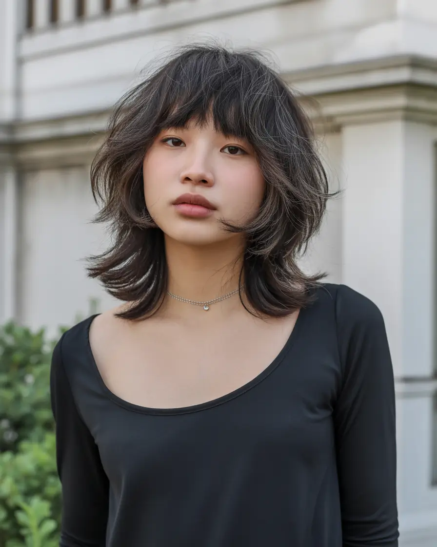 wolf haircut medium Urban Fluff Layers