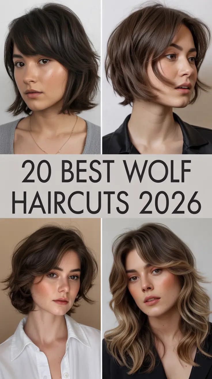 Best Wolf Haircuts 2026: Korean-Inspired, Aesthetic Styles for Every Hair Type