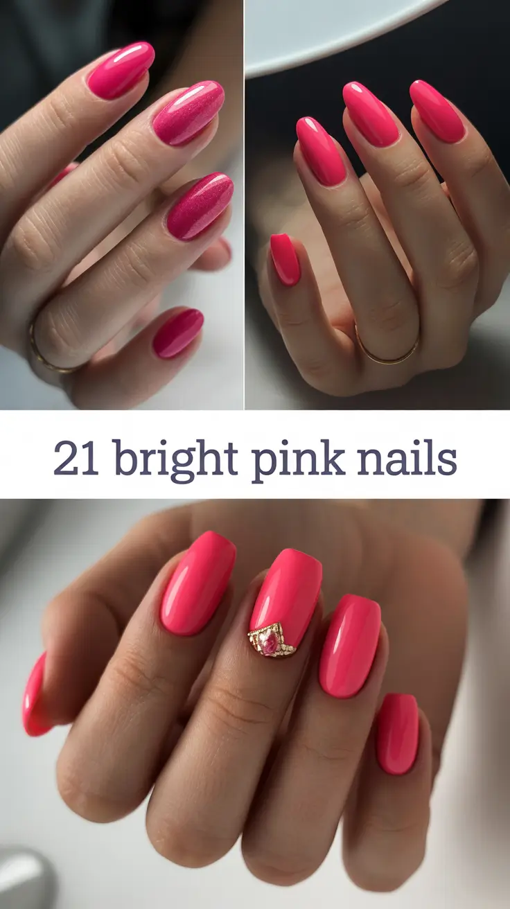 Bright Pink Nails 2026: Fresh Summer Designs & Cute Inspo for Every Style