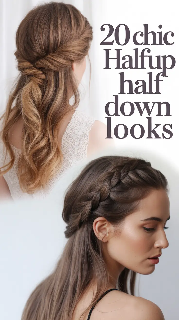 Chic Half Up Half Down Looks 2026: Fresh, Elegant Styles for Every Hair Type