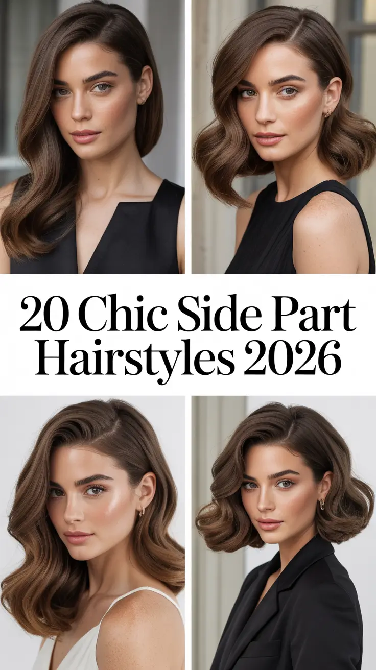 Chic Side Part Hairstyles 2026: Timeless Side Parts You’ll Want to Try This Year