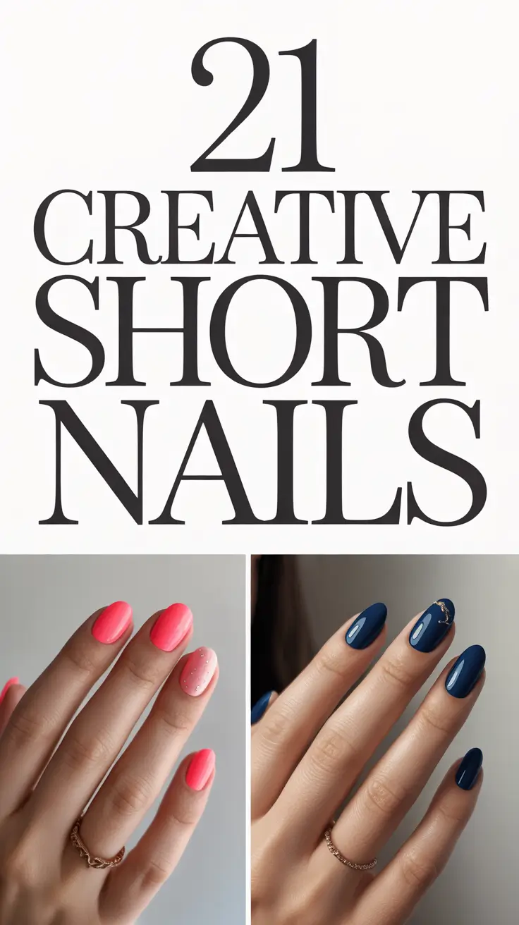 Creative Short Nails 2026: Trendy Designs, Cute Colors & Aesthetic Inspo for Short Nail Lovers