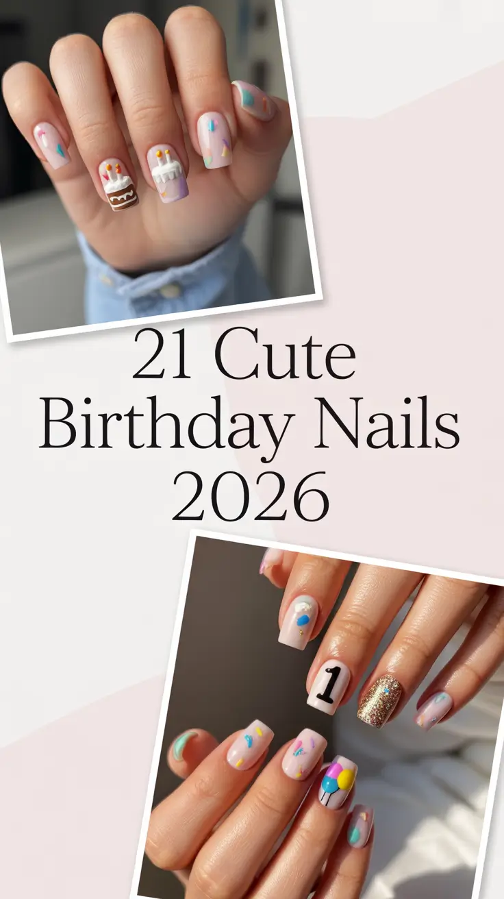 Cute Birthday Nails 2026: Trendy Designs, Inspo & Fresh Ideas for Every Celebration