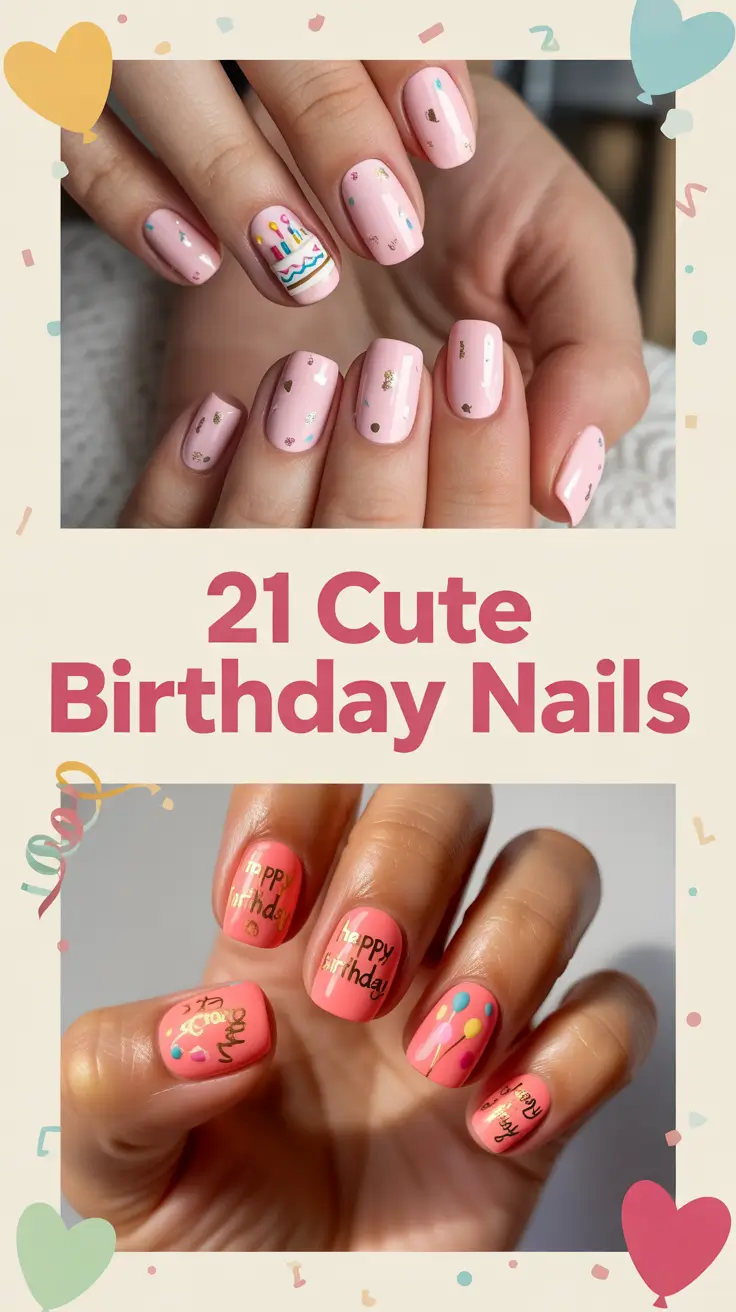Cute Birthday Nails 2026: Trendy Designs, Inspo & Fresh Ideas for Every Celebration