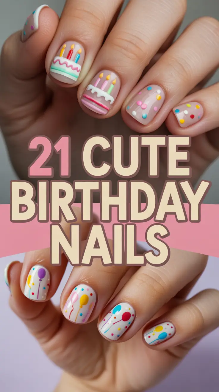 Cute Birthday Nails 2026: Trendy Designs, Inspo & Fresh Ideas for Every Celebration