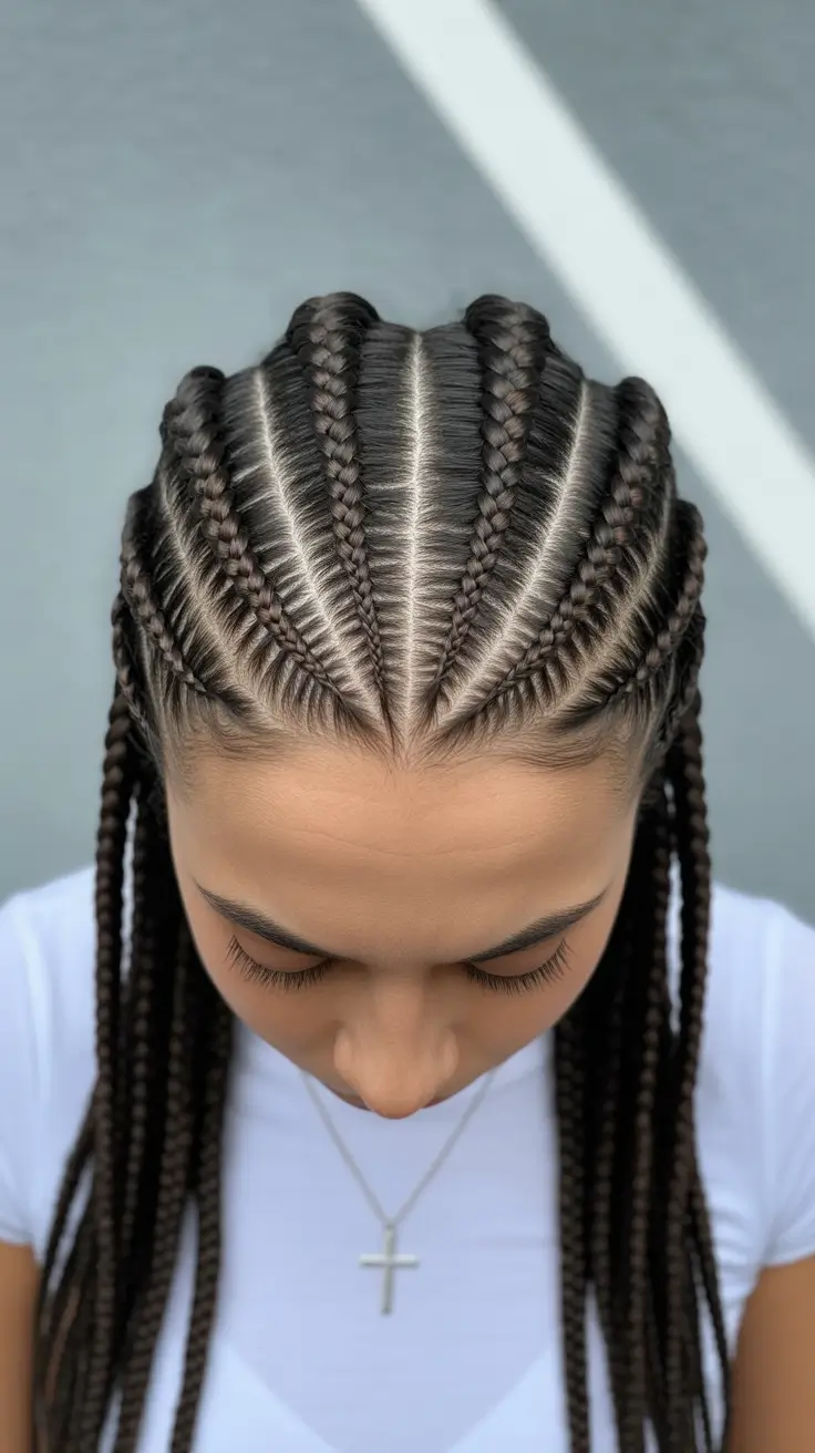 Easy braided hairstyles 2026 Lemonade Flow Braids
