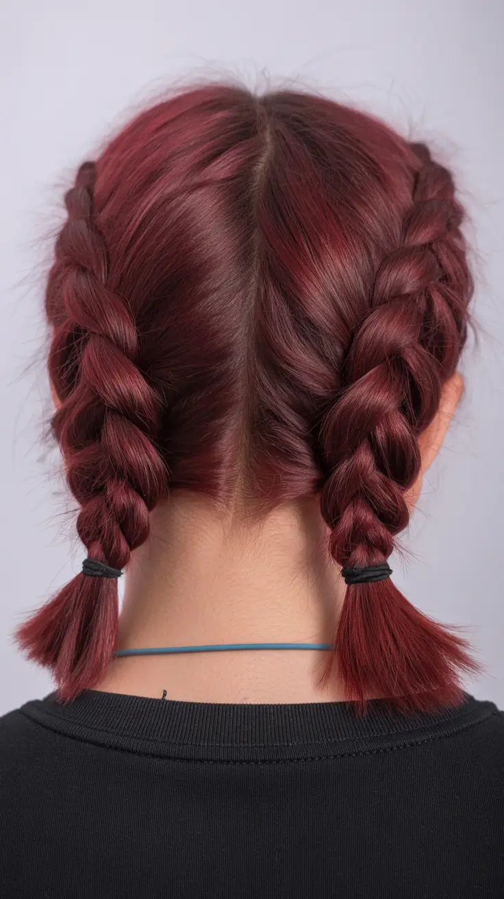 Easy braided hairstyles 2026 Short Bubble Braids with a Twist