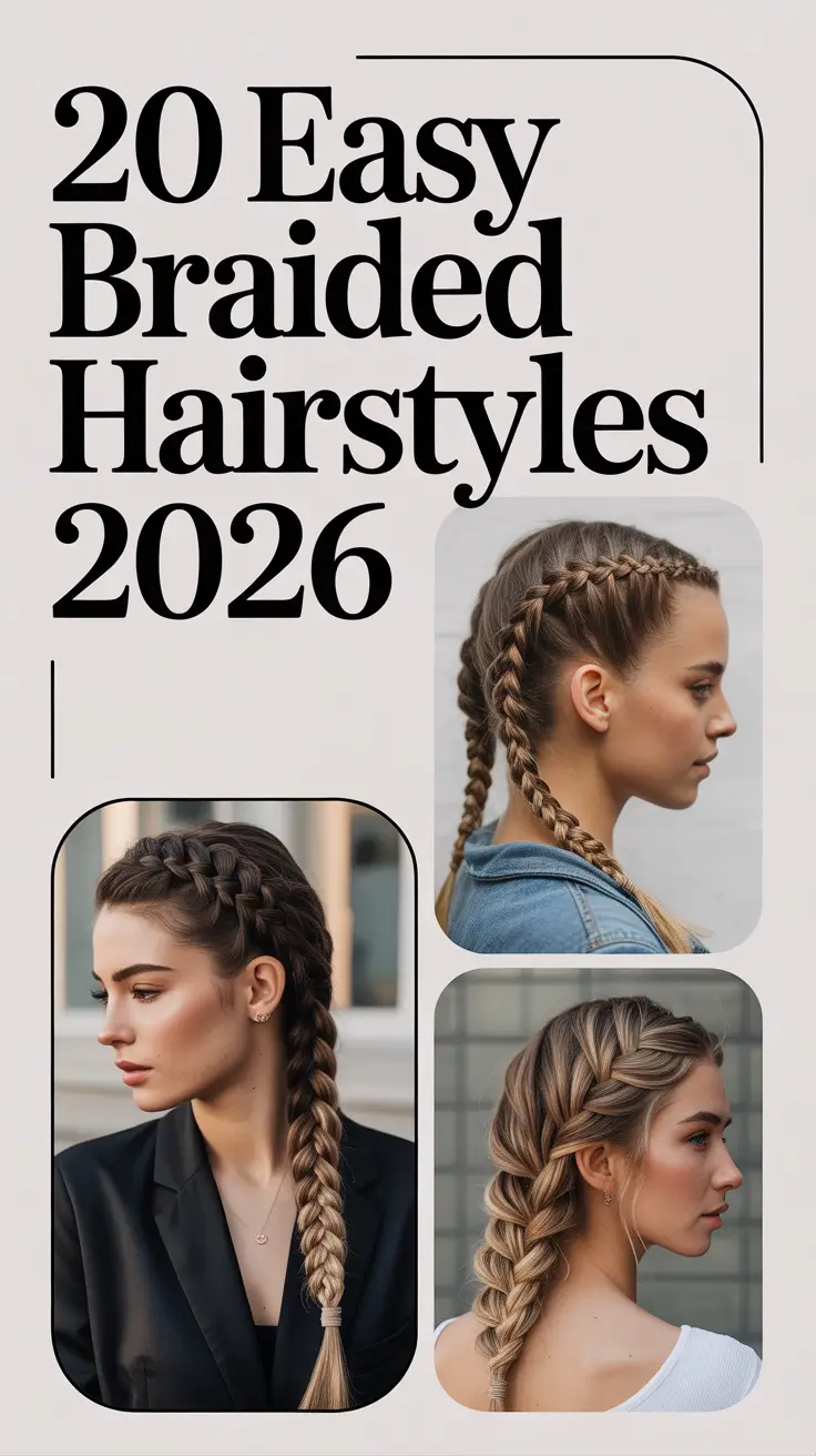 Easy Braided Hairstyles 2026: Cute, Simple, and Trendy Boho Knotless Ideas to Try Now