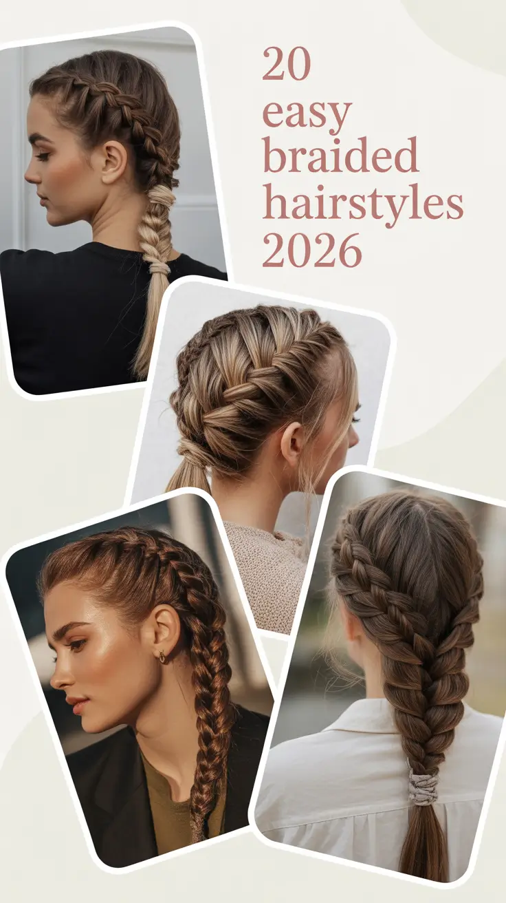 Easy Braided Hairstyles 2026: Cute, Simple, and Trendy Boho Knotless Ideas to Try Now