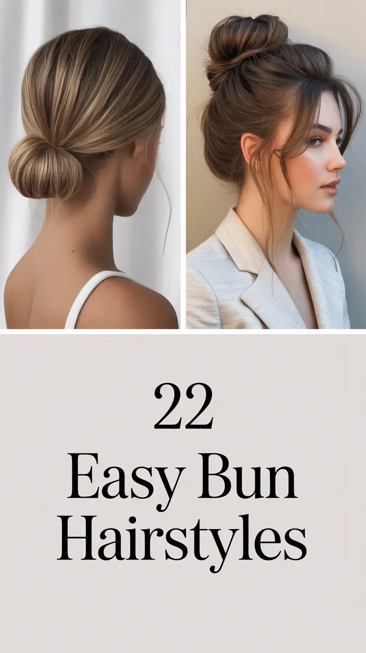 Easy Bun Hairstyles 2026: Simple & Sleek Ideas for Every Occasion