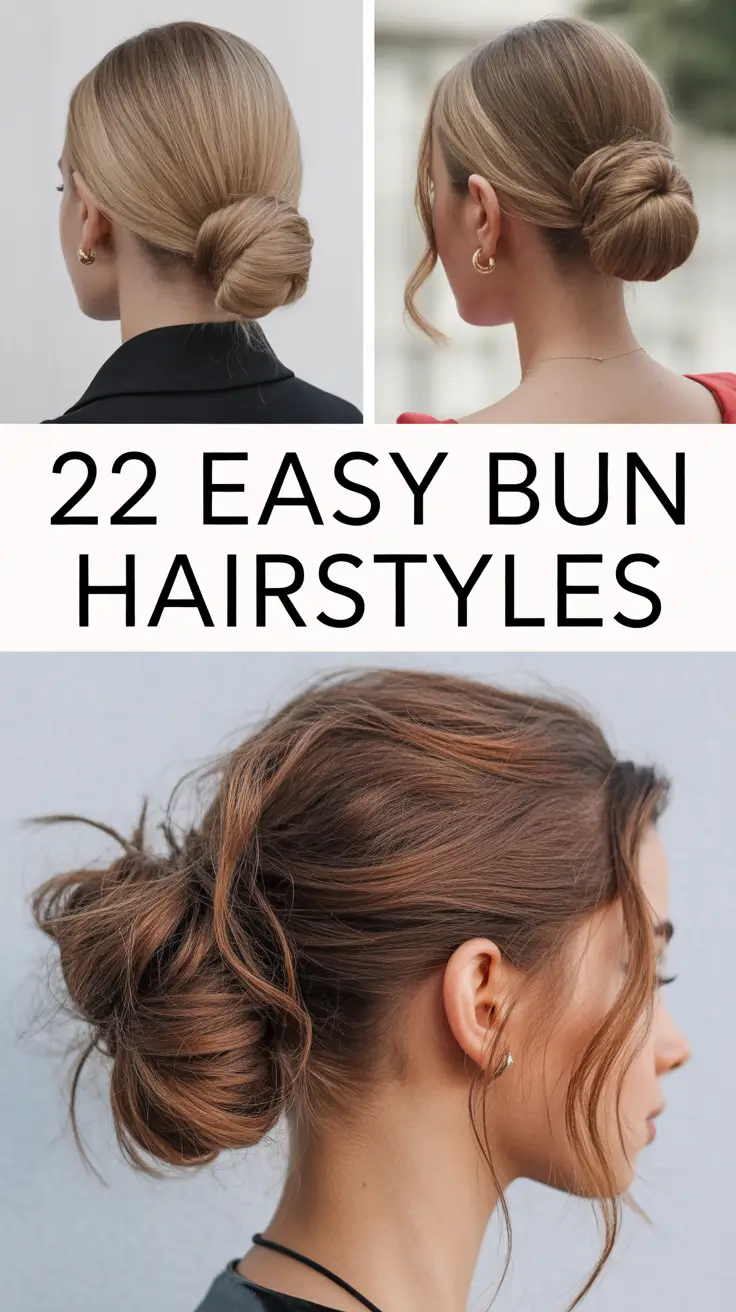 Easy Bun Hairstyles 2026: Simple & Sleek Ideas for Every Occasion