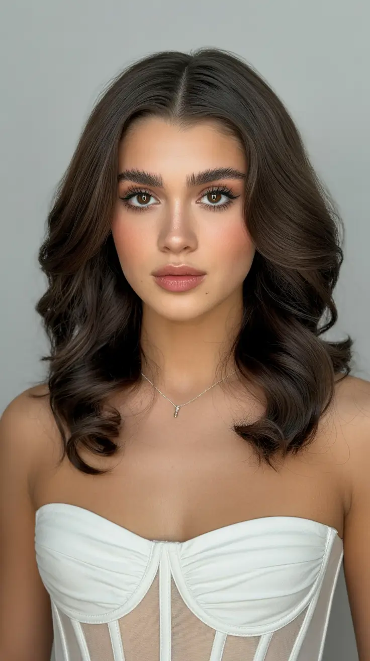 Hairstyles for long hair 2026 Soft Retro-Inspired Voluminous Curls