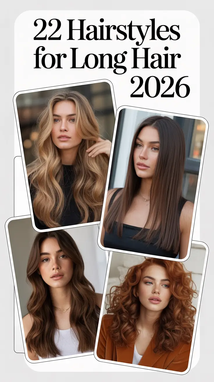 Hairstyles for Long Hair 2026: Elegant & Easy Ideas for Every Season