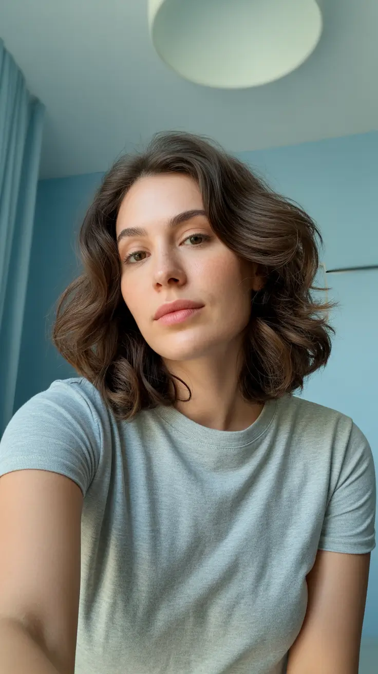 Hairstyles for medium length hair 2026 Elegant Soft Curl Bob