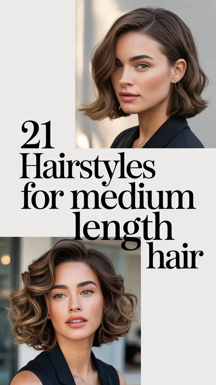 Hairstyles for Medium Length Hair 2026: Cute, Simple & Trend-Forward Ideas with Layers