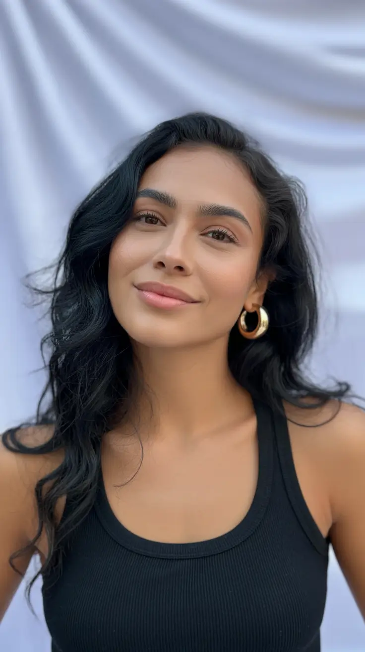 cute-hairstyles-2026-glossy-mermaid-waves