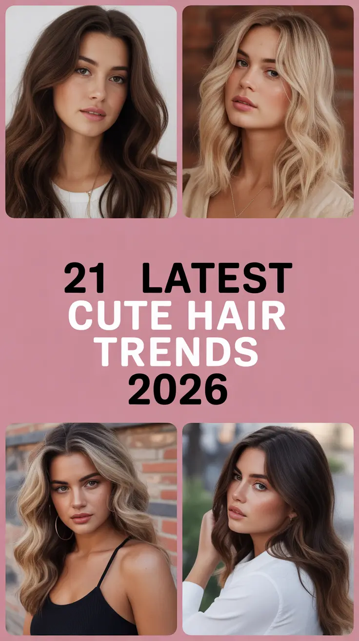 Latest Cute Hair Trends 2026: Fresh & Easy Ideas for Every Hair Type