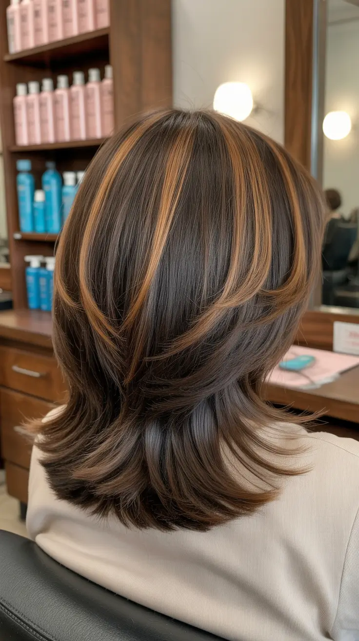 Latest hairstyle inspiration 2026 Soft Brown Butterfly Layers