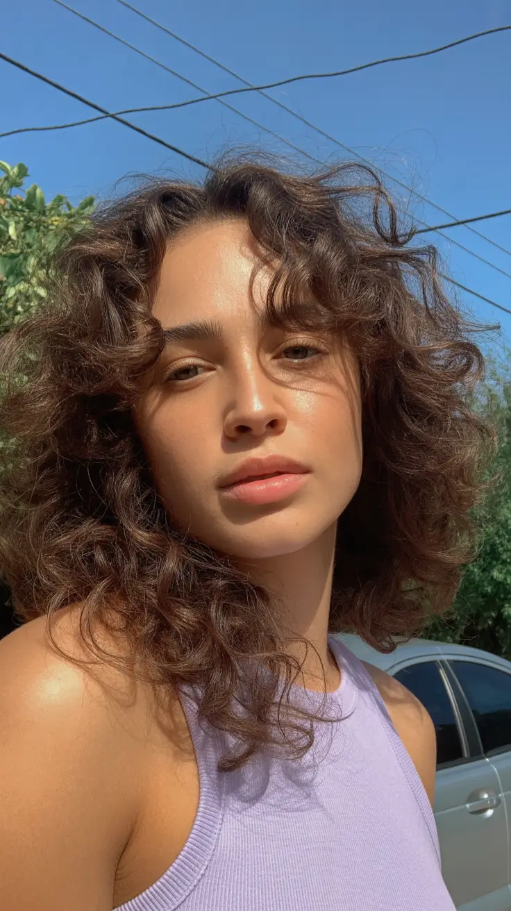 Latest hairstyle inspiration 2026 Natural Curly Layers With Soft Volume