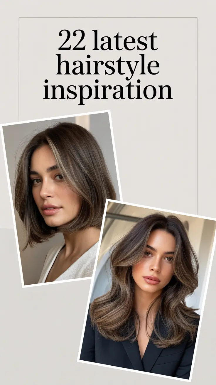 Latest Hairstyle Inspiration 2026: Modern Cuts, Curtain Bangs & Soft Layers for Every Hair Type