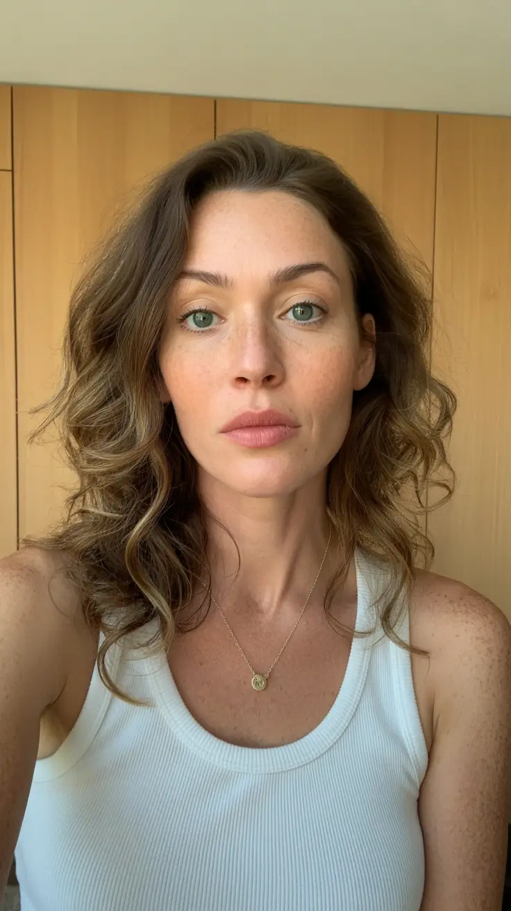 Modern haircuts for women over 40 2026 Curly Layered Volume