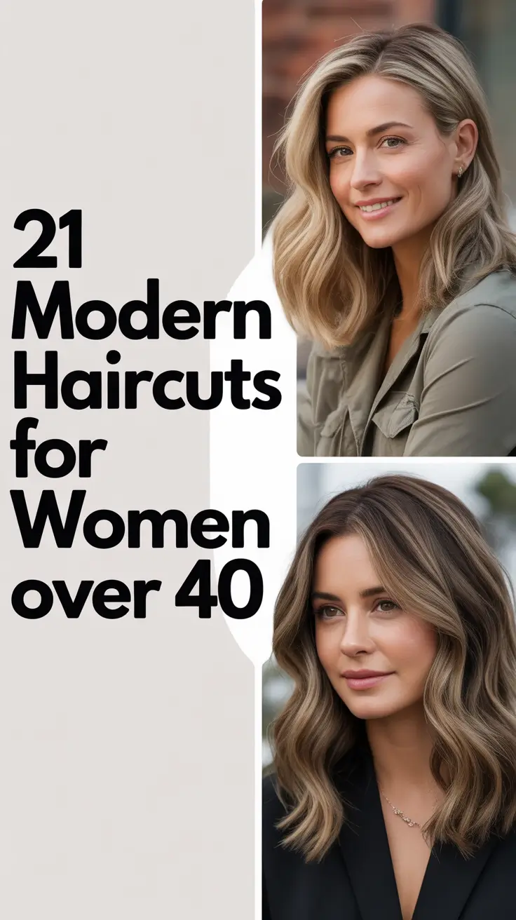 Modern Haircuts for Women Over 40 2026: Stylish, Layered, and Low-Maintenance Trends You’ll Love