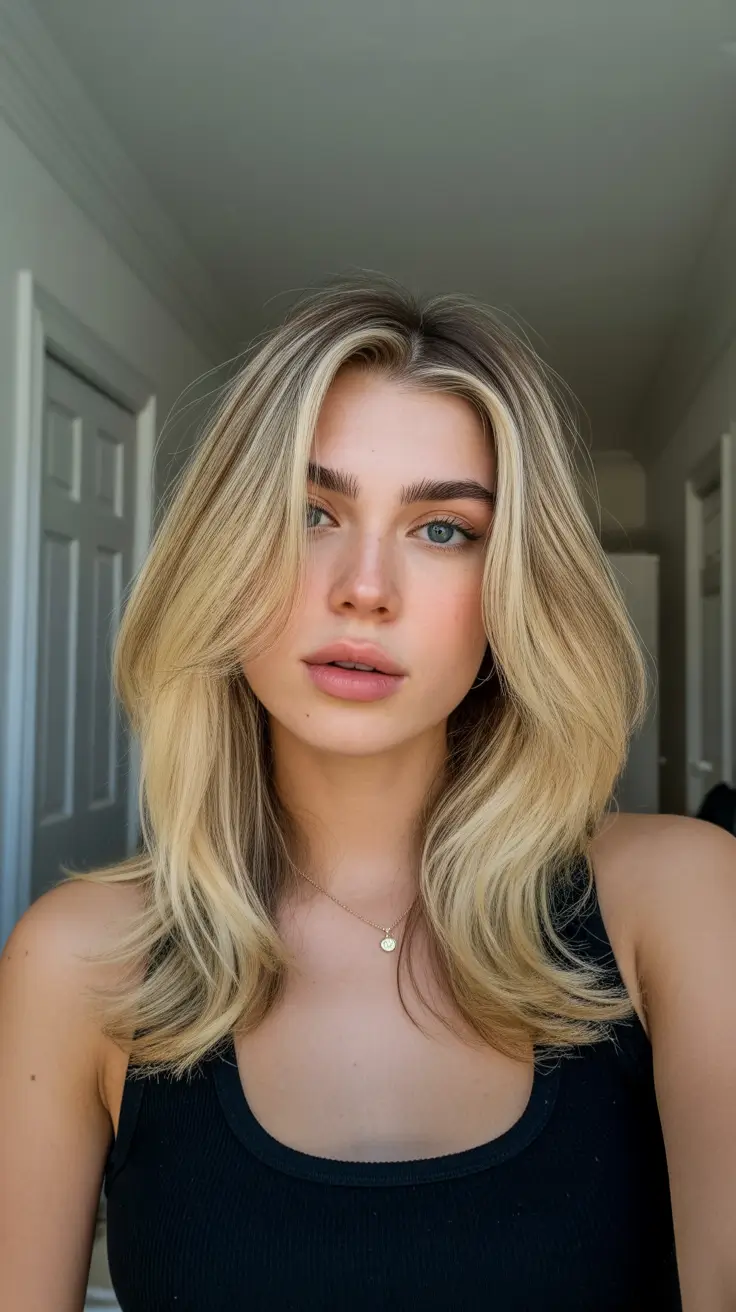 New hairstyle ideas 2026 Golden Layered Blowout