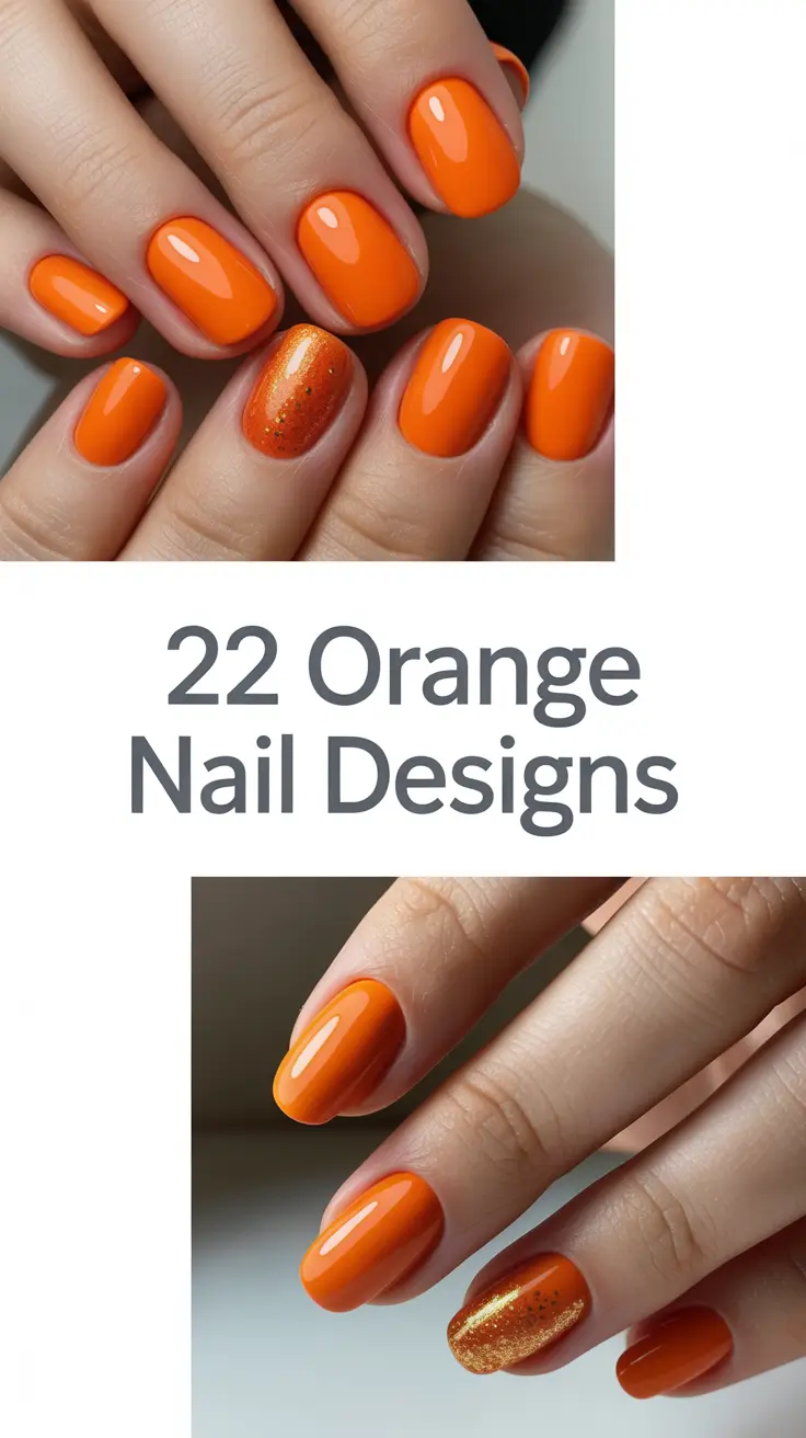 Orange Nail Designs 2026: Bright Inspo for the New Season