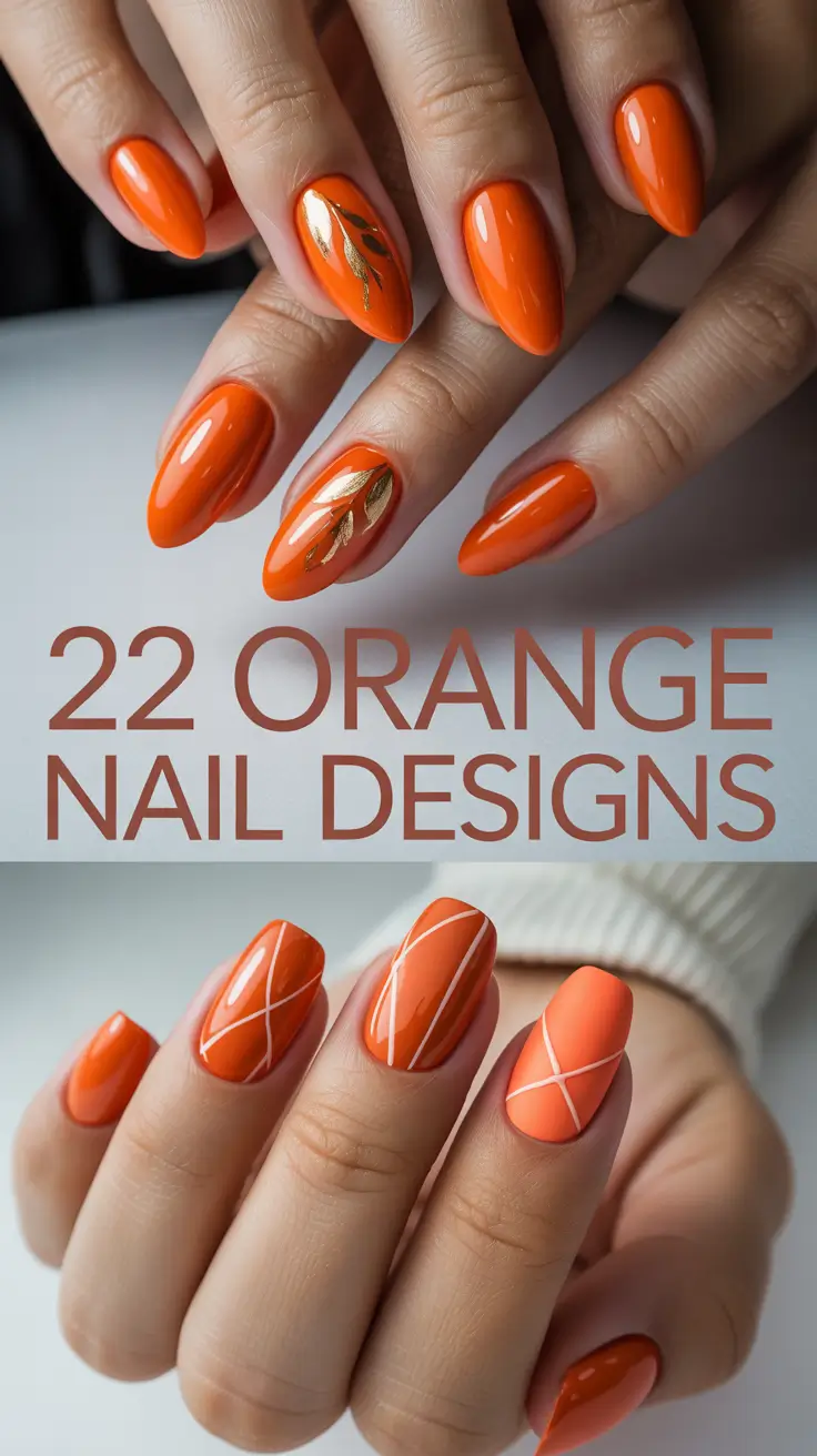 Orange Nail Designs 2026: Bright Inspo for the New Season