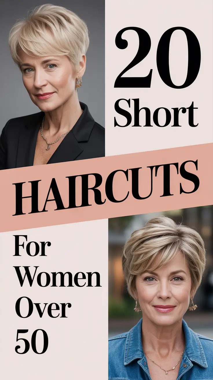 Short Haircuts for Women Over 50 2026: Chic, Layered, and Effortless Styles to Try Now