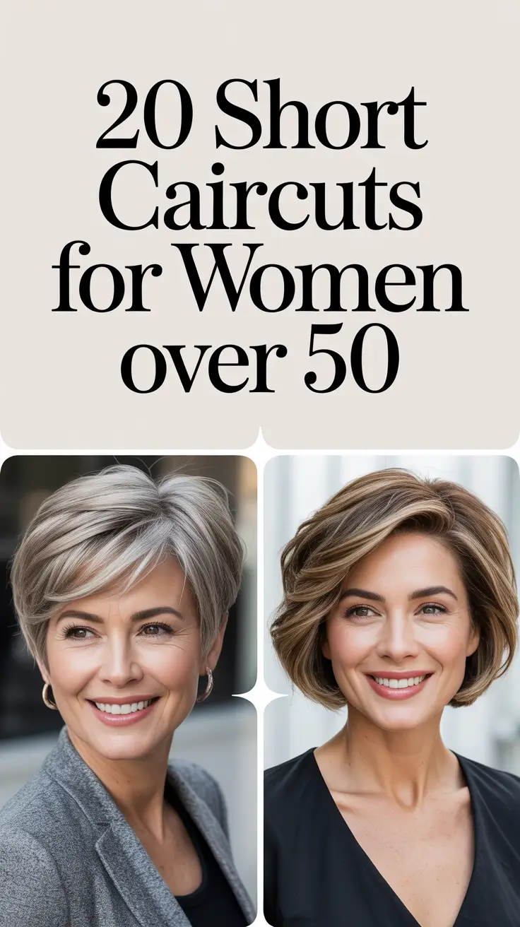 Short Haircuts for Women Over 50 2026: Chic, Layered, and Effortless Styles to Try Now
