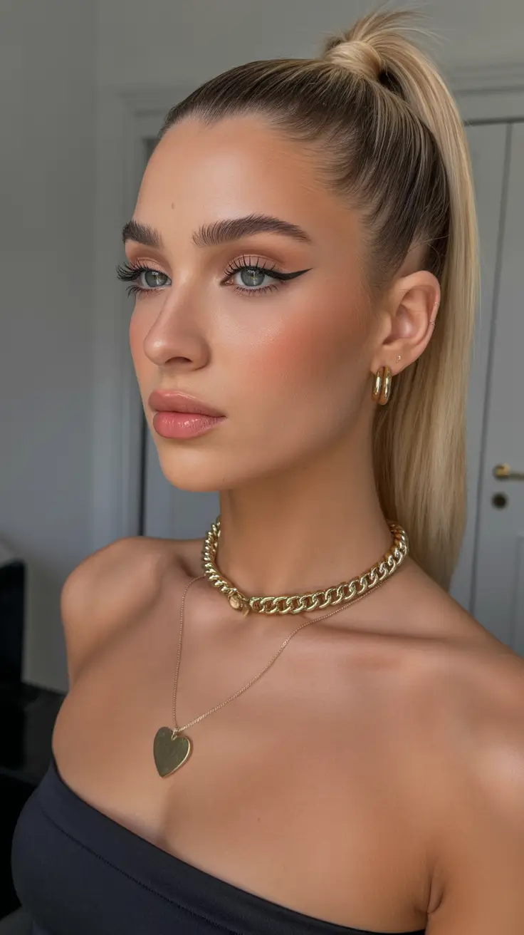 Simple hairstyle for 2026 - High Sleek Ponytail With Polished Shine