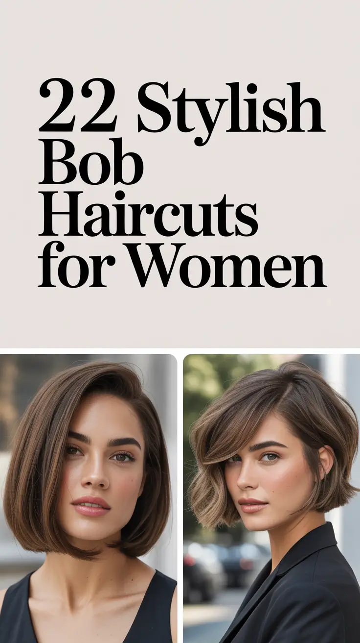 Stylish Bob Haircuts for Women 2026: Trendy Short, Layered & Stacked Looks