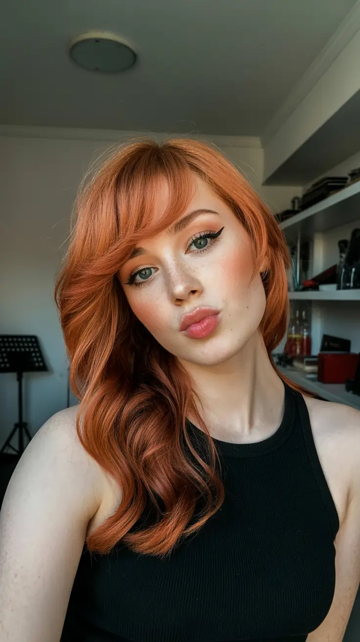 Soft Side Swept Curls Stylish Haircut Trends 2026