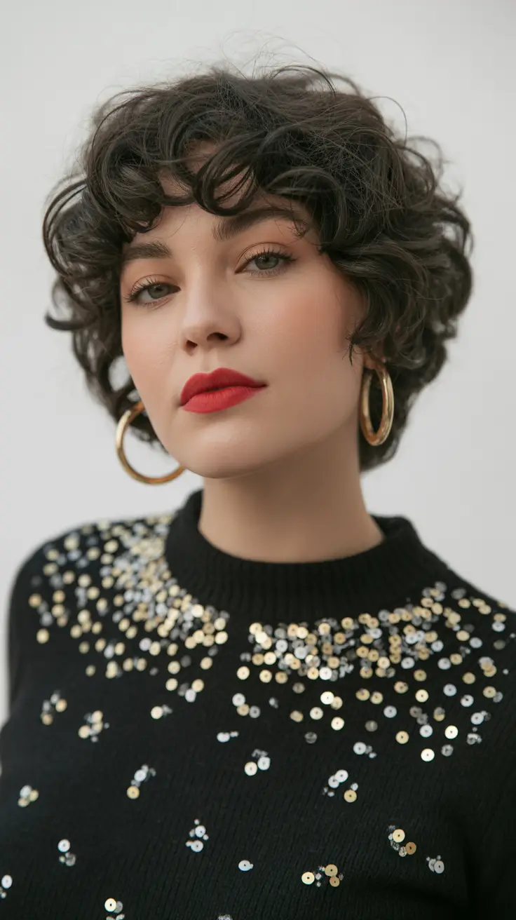 Curly Crop Revival Stylish Haircut Trends 2026