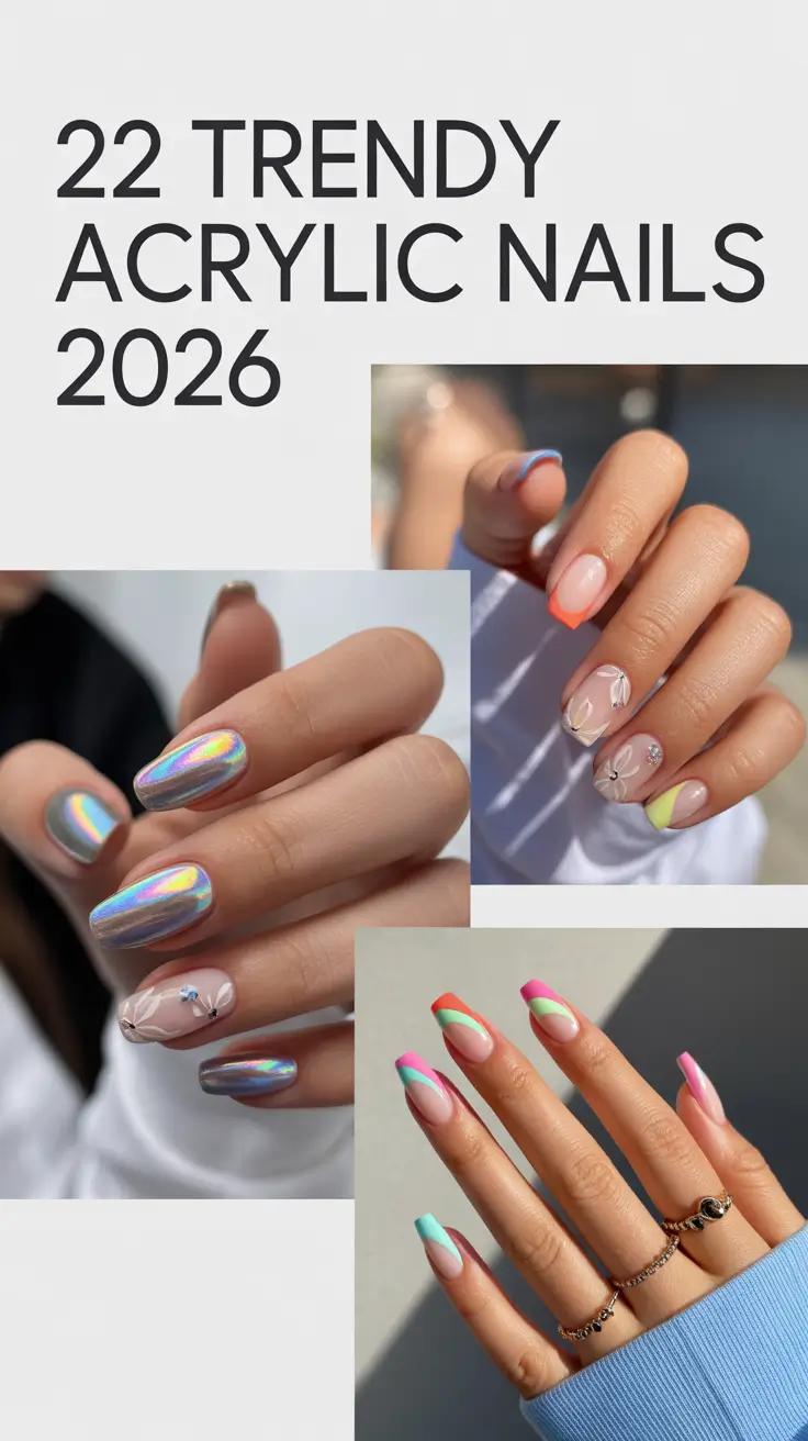 Trendy Acrylic Nails 2026: Fresh Designs and Stylish Ideas for Every Girl