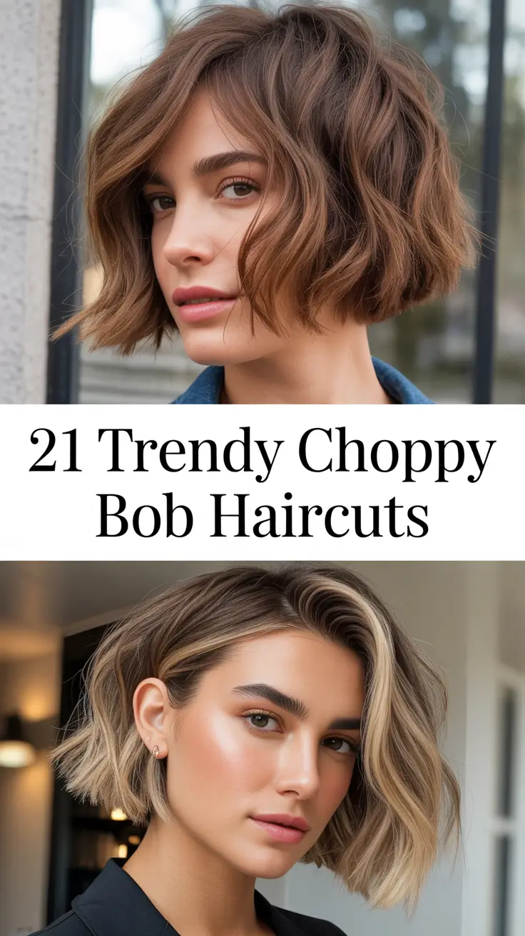 Trendy Choppy Bob Haircuts 2026: Modern, Textured & Effortlessly Chic Looks for Every Woman