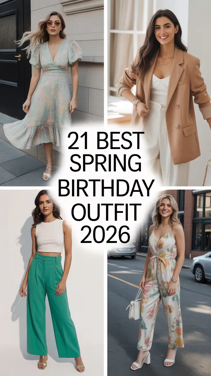 Best Spring Birthday Outfit 2026 – Fresh Inspo & Classy Ideas for Women