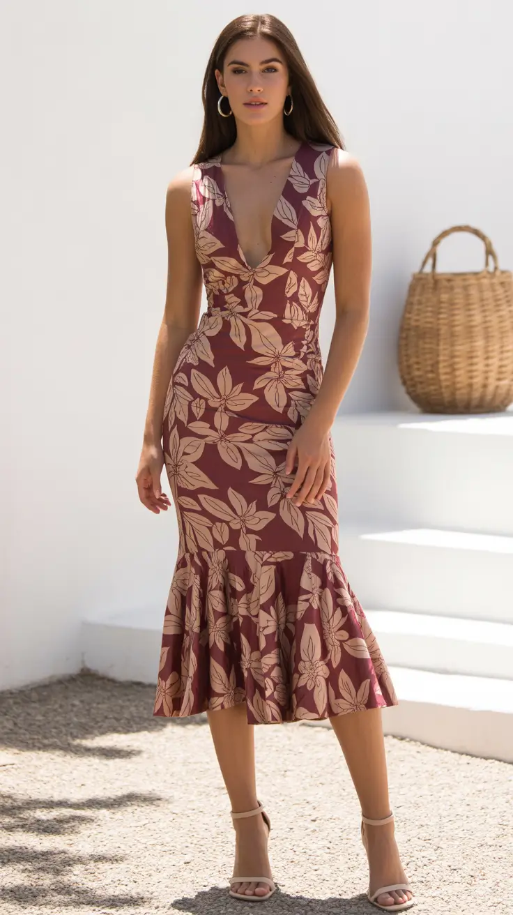 best spring dress outfits 2026-Feminine-Florals-for-a-Long-Afternoon-Out